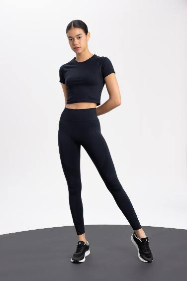 DeFactoFit Fitted Waist Seamless Sports Leggings