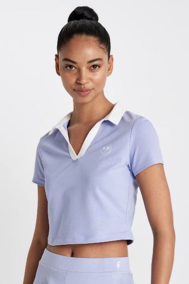 DeFactoFit Standard Fit Polo T-Shirt