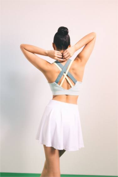 DeFactoFit Crew Neck Sports Heavy Fabric Bra