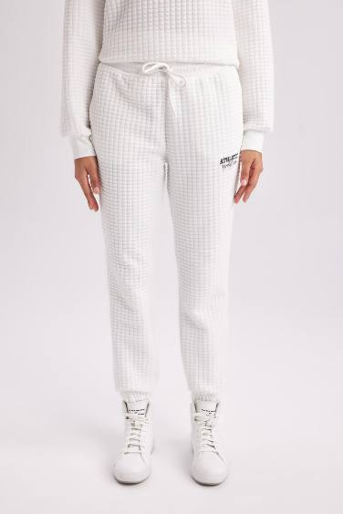 DeFactoFit Standard Fit Jogger Quilted Sweatpants