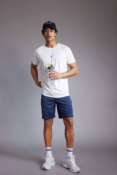 DeFactoFit Slim Fit Short Leg Shorts