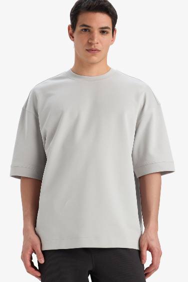 Loose Fit Crew Neck Short Sleeve T-Shirt