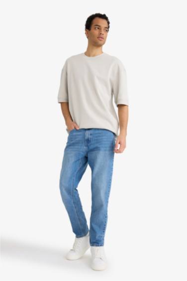 Loose Fit Crew Neck Short Sleeve T-Shirt