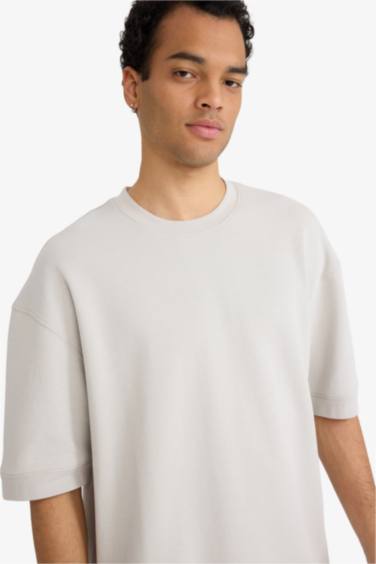 Loose Fit Crew Neck Short Sleeve T-Shirt