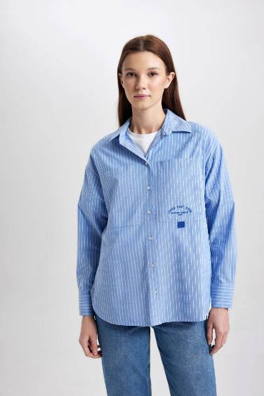 Relax Fit Long Sleeve Tunic