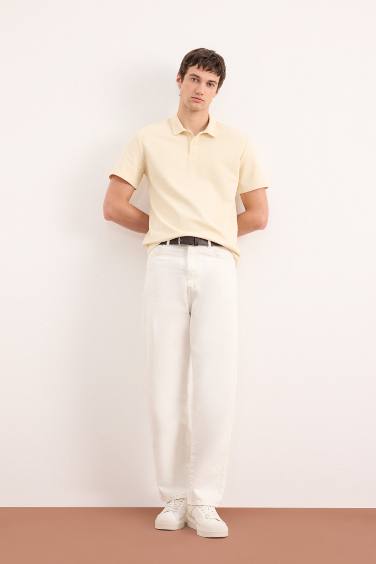 New Regular Fit Short Sleeve Polo T-Shirt