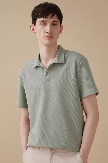 New Regular Fit Short Sleeve Polo T-Shirt