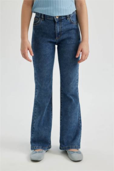 بنطرون جينز جارلس برجل واسع