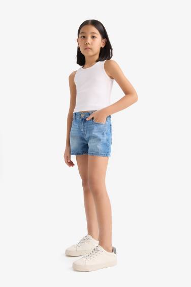 Girl Jean Shorts