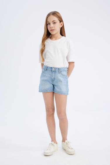 Girl Denim Shorts