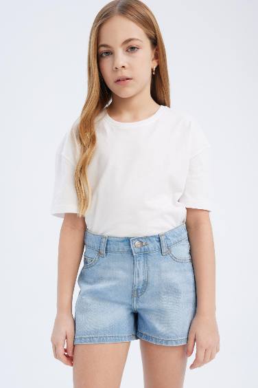 Girl Denim Shorts