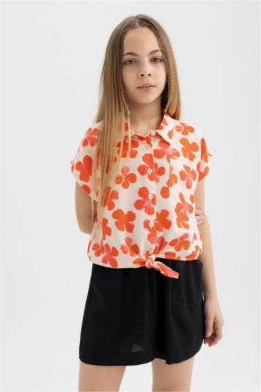 شورت قصير بناتي فيسكوز