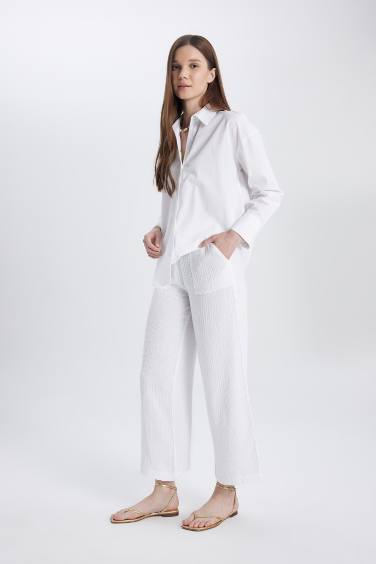 Palazzo Muslin Trousers