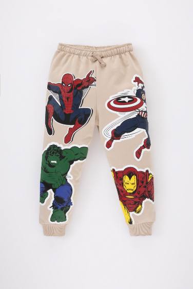 Regular Fit Licensed by Marvel Elastic Band Trousers