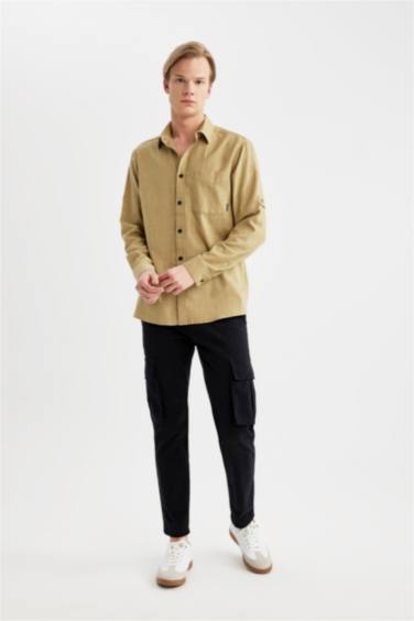 Regular Fit Cotton Long Sleeve Shirt