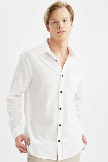 Regular Fit Cotton Long Sleeve Shirt