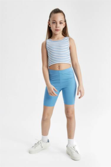 Kız Çocuk Kısa Boy Tayt