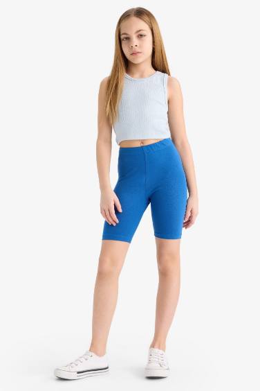 Girl Biker Short Leggings