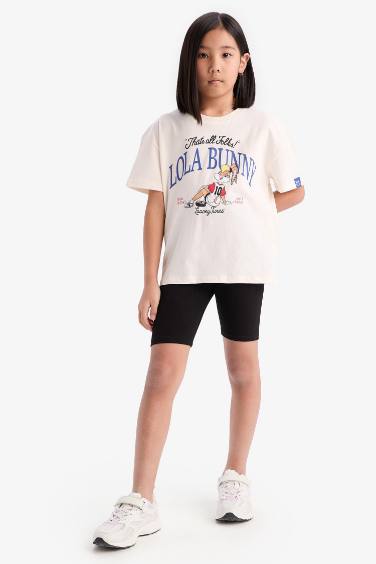 Girl Biker Short Leggings