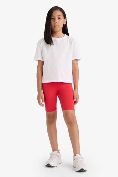 Girl Biker Short Leggings