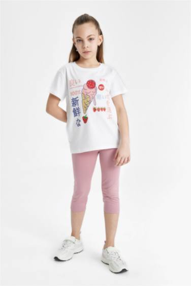 Girl Capri Length Leggings