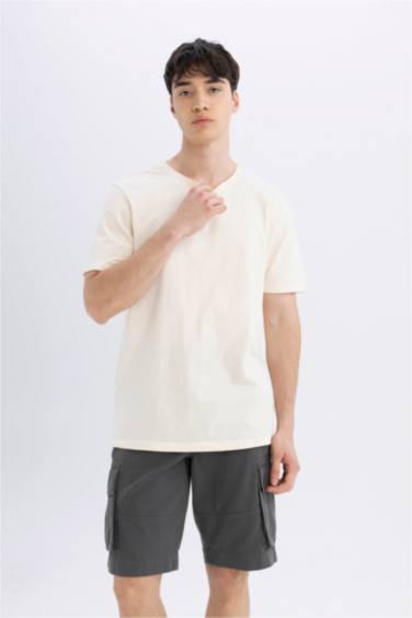 Cargo Fit Gabardine Bermuda