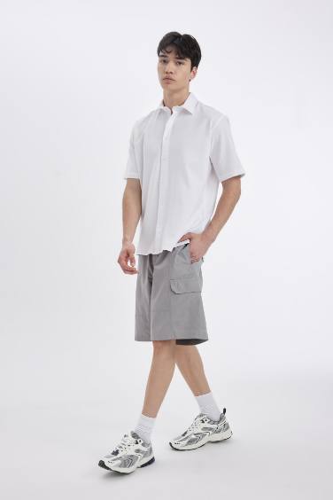 Cargo Fit Parachute Bermuda