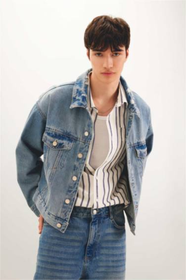 Relax Fit Denim Jacket