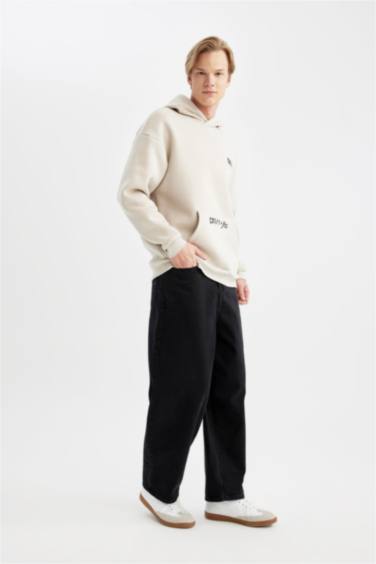 بنطرون جينز باجي برجل واسع