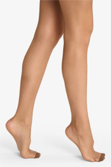 Kadın Kestane 15 Denye Külotlu Çorap