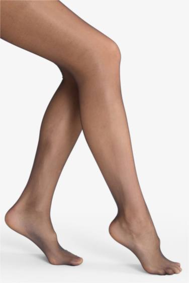 Kadın Siyah 5 Denye Külotlu Çorap