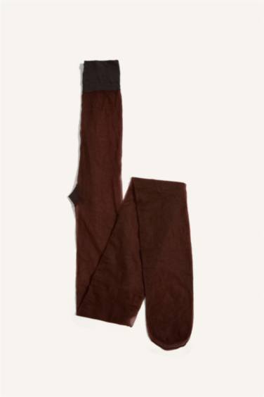 Kadın Kahverengi 5 Denye Külotlu Çorap