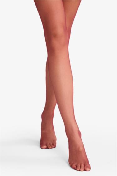 Chaussettes collants Bordeaux pour femme - 5 deniers