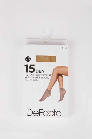 Woman 3 piece Short Socks