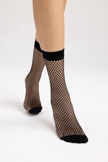 Kadın File Soket Çorap