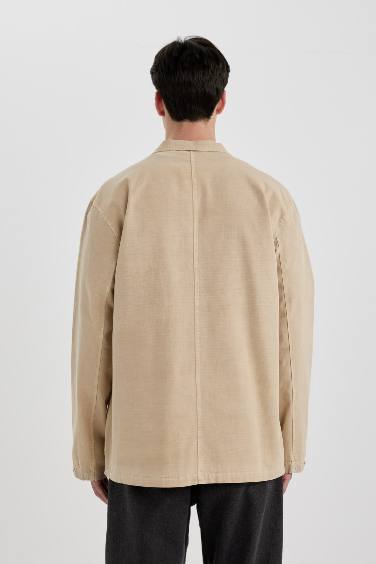 Relax Fit Cotton Long Sleeve Shirt