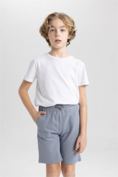 Boy Regular Fit Pique Shorts