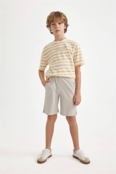 Boy Regular Fit Pique Shorts