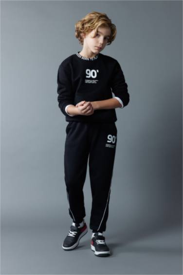 Boy Regular Fit Thick Sweatpants