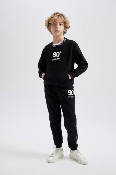 Boy Regular Fit Thick Sweatpants