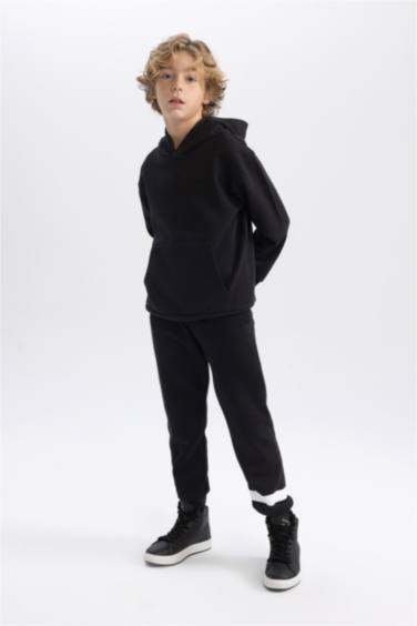 Boy Printed Thick Sweatpants