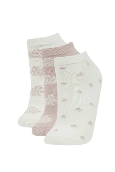 Lot de 3 Paires de Chaussettes courtes pour Femme