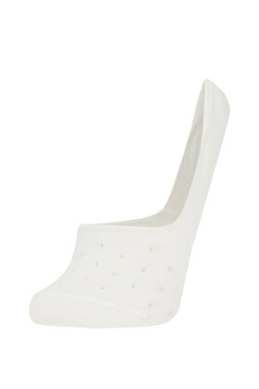 Kadın 3'lü Pamuklu Babet Çorap