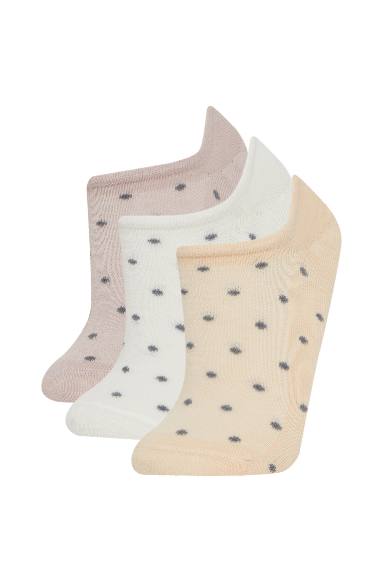 Woman 3 Piece Cotton Sneaker Socks