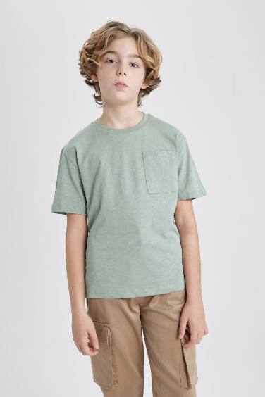 Boy Crew Neck Short Sleeve T-Shirt