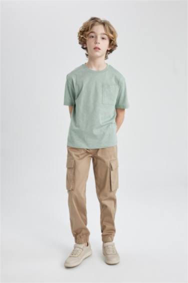 تيشيرت نص ردن قصة عادية بياخة مستديرة