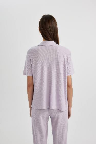 بلوزة بجامة قصة عادية من Fall in Love