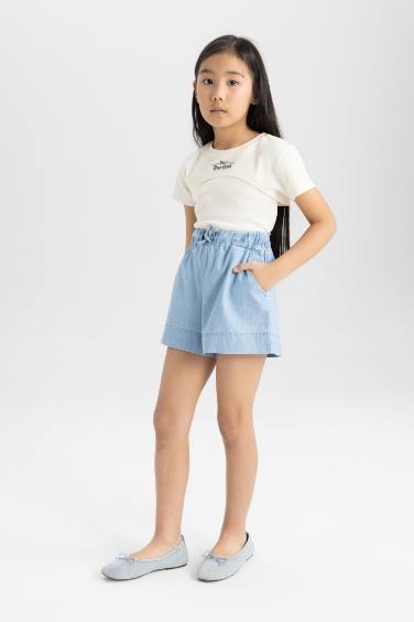 Girl Jean Shorts