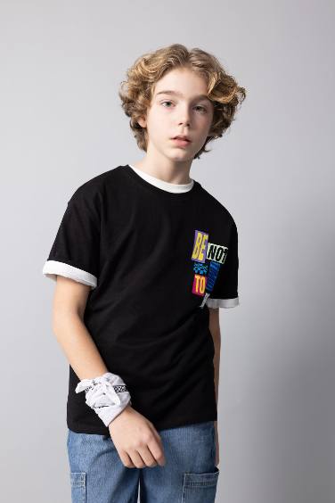 Boy Oversize Fit Short Sleeve T-Shirt