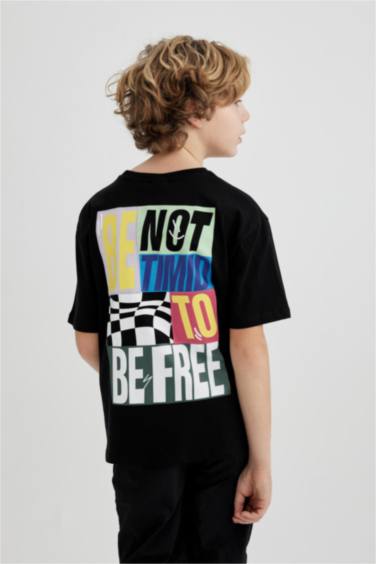 Boy Oversize Fit Short Sleeve T-Shirt